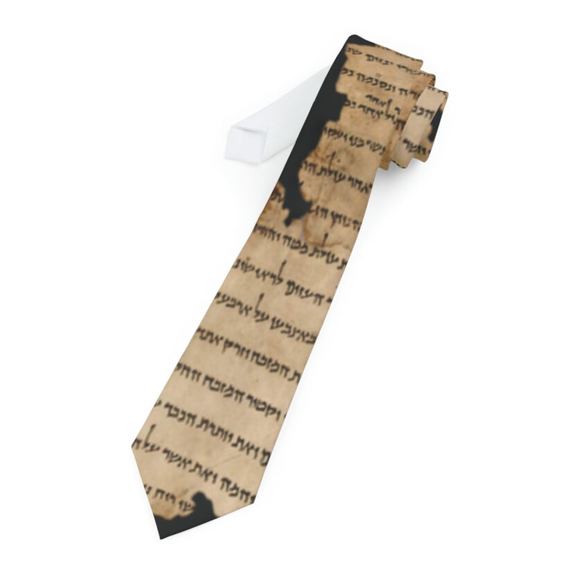 Temple Scroll Tie